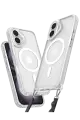 Newface Apple iPhone 16 Kılıf Enka Magsafe Silikon Kılıf - Şeffaf