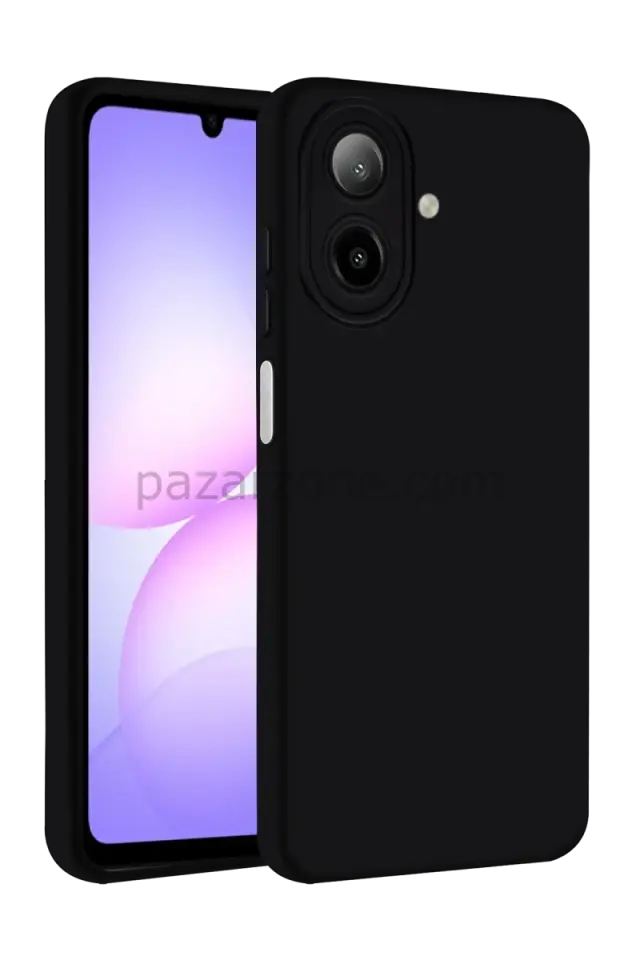 Newface Samsung Galaxy A07 4G First Silikon - Siyah