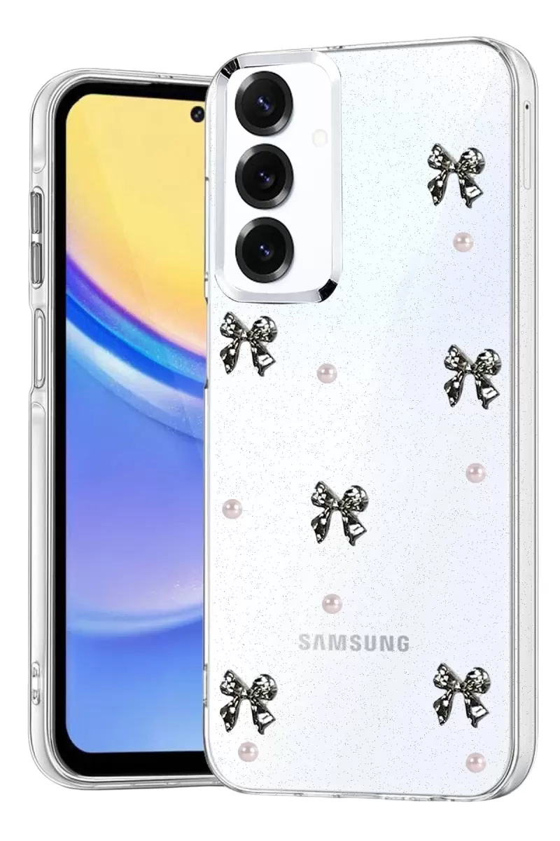 Newface Samsung Galaxy S25 FE Fiyonk Desenli Kapak - Desen 8