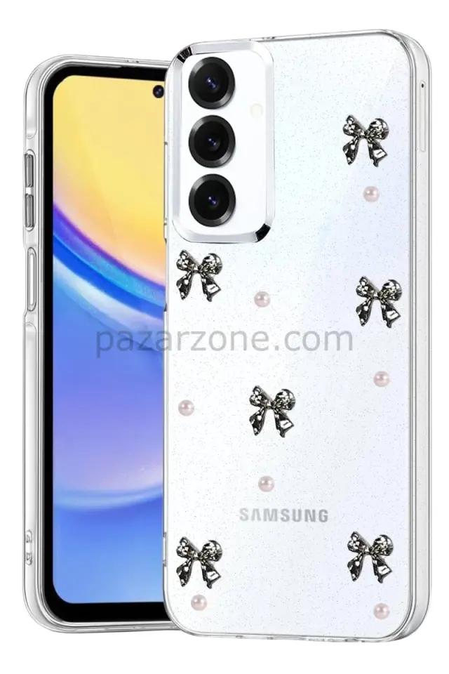 Newface Samsung Galaxy S25 FE Fiyonk Desenli Kapak - Desen 8