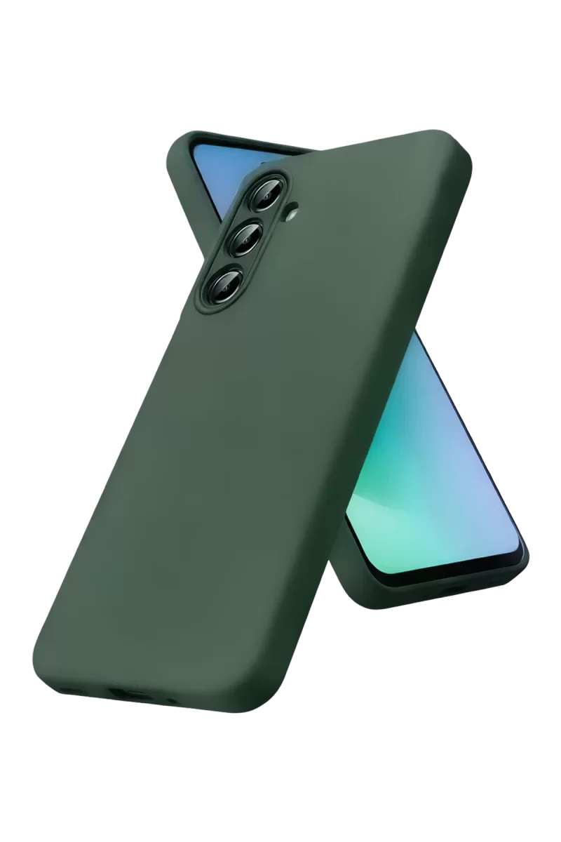 Newface Samsung Galaxy A57 5G First Silikon - Koyu Yeşil