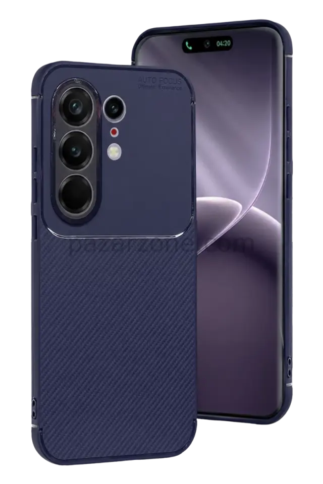 Newface Tecno Camon 50 Pro 5G Auto Focus Karbon Kapak - Lacivert
