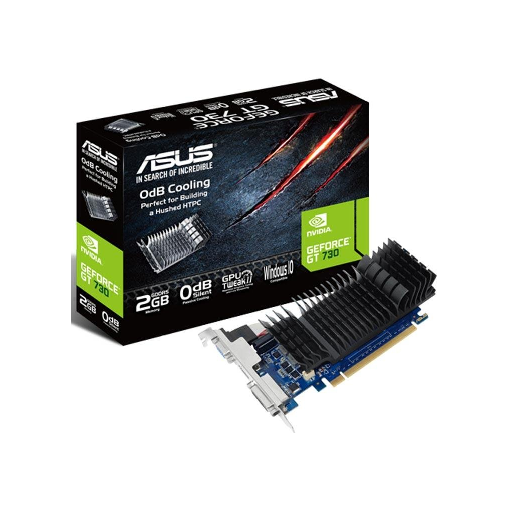 ASUS GT730-SL-2GD5-BRK, 2Gb, GDDR5, 64Bit, 1xD-Sub, 1xDVI, 1xHDMI Ekran Kartı