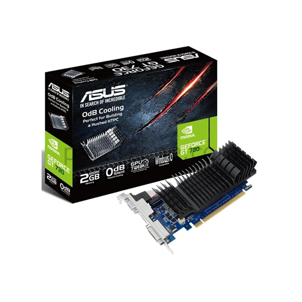 ASUS GT730-SL-2GD5-BRK, 2Gb, GDDR5, 64Bit, 1xD-Sub, 1xDVI, 1xHDMI Ekran Kartı