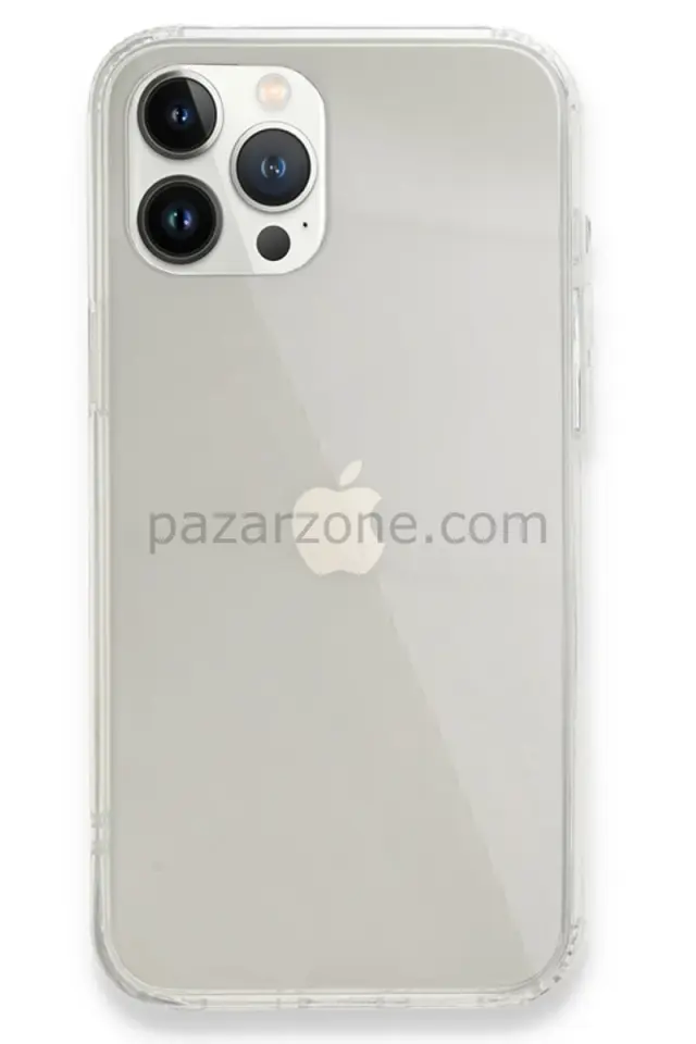 Newface Apple iPhone 13 Pro Max Kılıf 3D Vera - Şeffaf