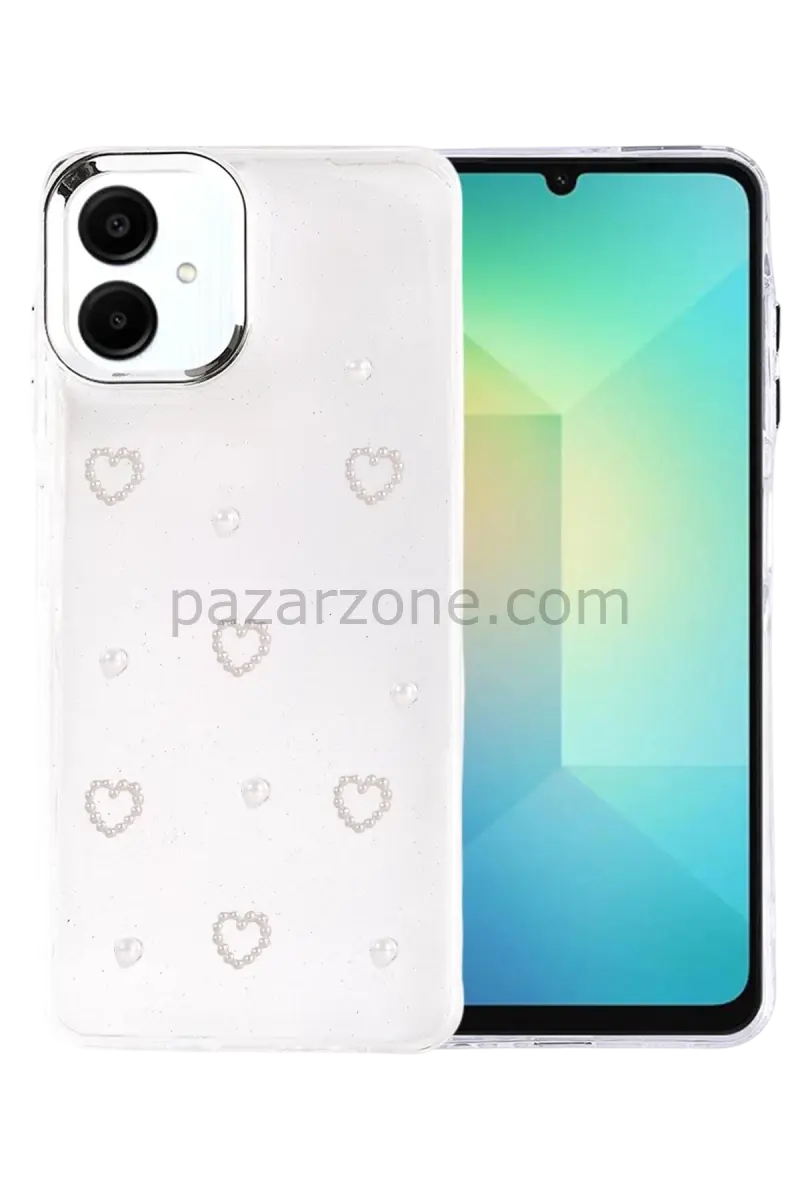 Newface Samsung Galaxy A07 4G Fiyonk Desenli Kapak - Desen 10