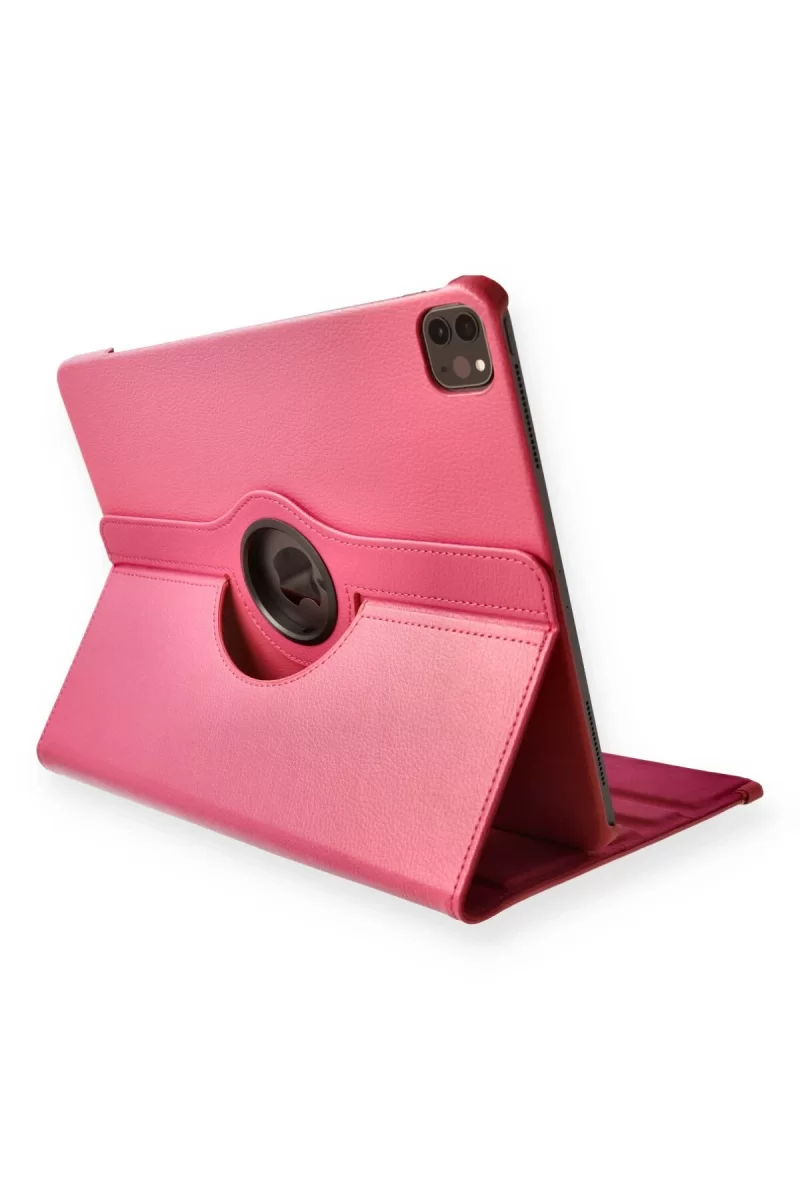 Newface Apple iPad Pro 11 (2020) Kılıf 360 Tablet Deri Kılıf - Pembe