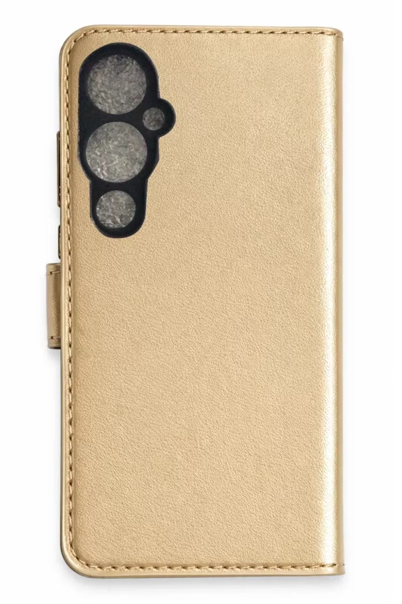 Newface Tecno Pova 4 Pro Trend S Plus Kapaklı Kılıf - Gold