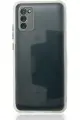 Newface Samsung Galaxy A02S Kılıf Miami Şeffaf Silikon - Şeffaf