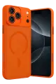 Newface Apple iPhone 17 Pro Max Jota Lensli Magsafe Kapak - Turuncu