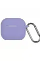 Newface Apple Airpods 3 (3.nesil) Hang Kılıf - Lila