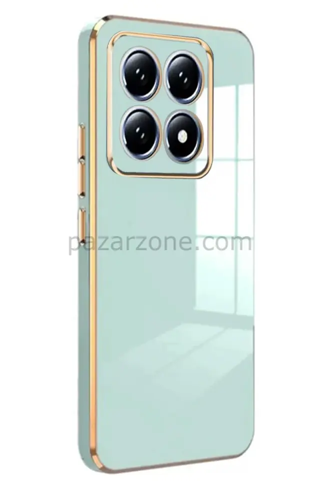 Newface Xiaomi Mi 14T Pro Volet Silikon - Açık Yeşil