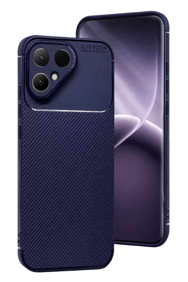 Newface Tecno Pova Curve 2 5G Auto Focus Karbon Kapak - Lacivert