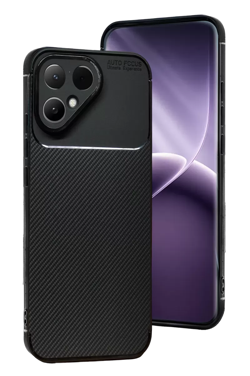 Newface Tecno Pova Curve 2 5G Auto Focus Karbon Kapak - Siyah