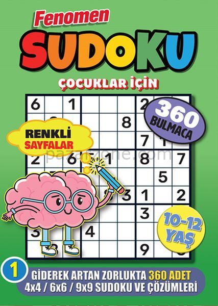 Fenomen Çocuklar İçin Sudoku 10-12 Yaş