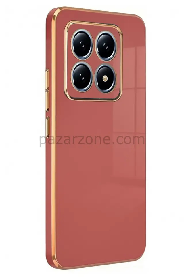 Newface Xiaomi Mi 14T Pro Volet Silikon - Kırmızı