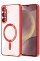 Newface Samsung Galaxy S25 FE Kross Magneticsafe Kapak - Kırmızı