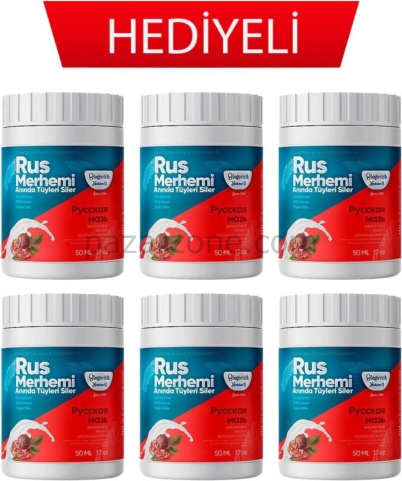 Rus Merhemi 6 Adet Orjinal Bandrollü
