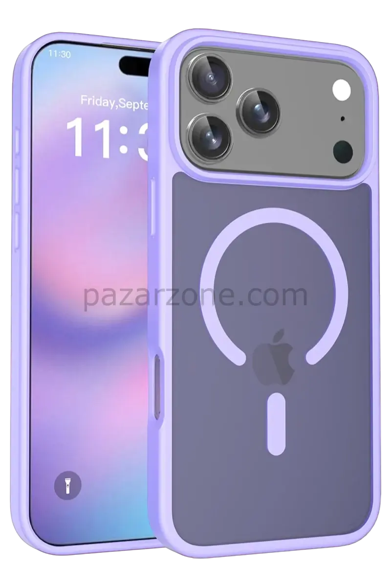 Joko Apple iPhone 17 Pro Jota Magsafe Kapak - Lila