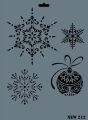 Rich New Seri N-212 Stencil 35x25 cm