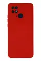 Newface Xiaomi Redmi 10C Kılıf Nano içi Kadife Silikon - Kırmızı