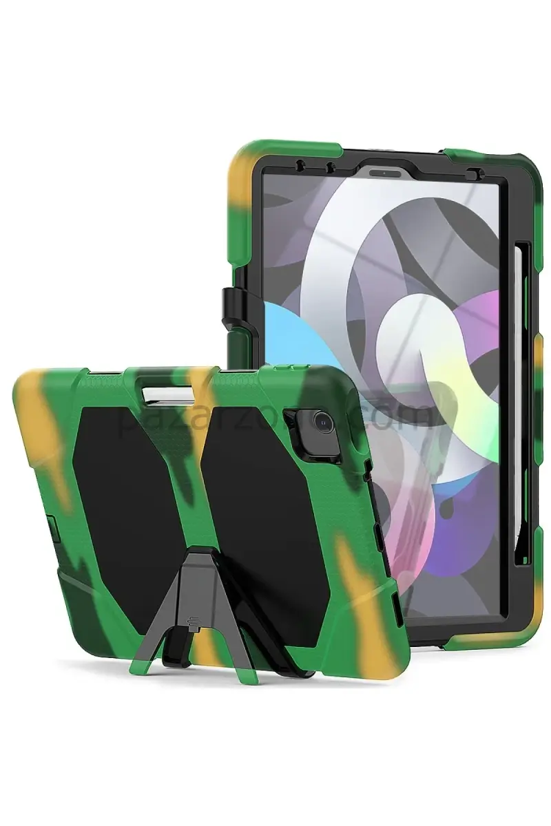 Newface Apple iPad Pro 11 (2020) Kılıf Griffin Tablet Kapak - Kamuflaj