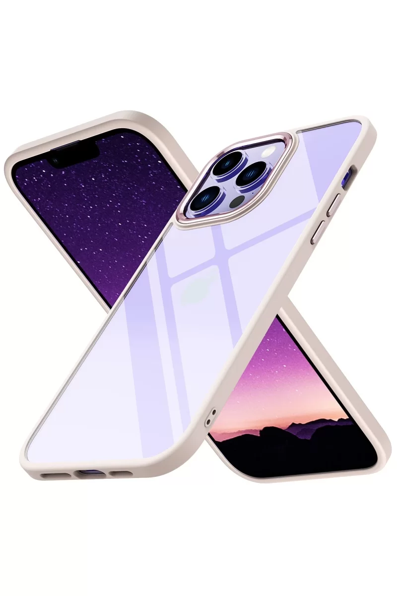 Newface Apple iPhone 14 Pro Max Kılıf Power Silikon - Rose