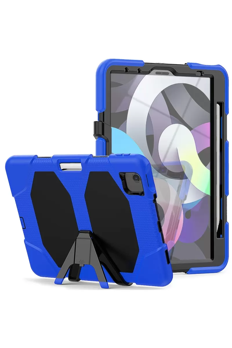 Newface Apple iPad Pro 11 (2020) Kılıf Griffin Tablet Kapak - Mavi
