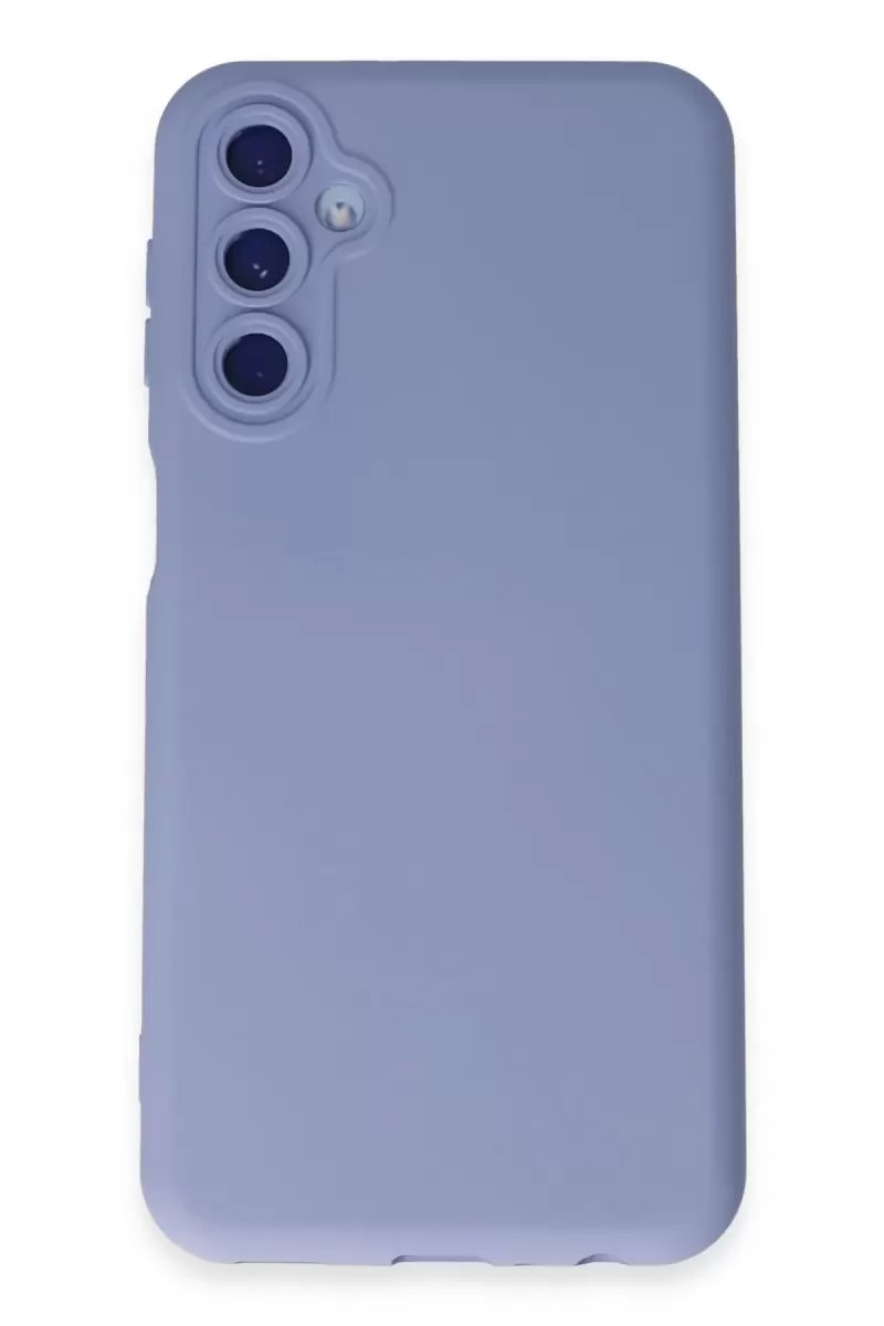 Newface Samsung Galaxy M34 5G Kılıf Nano içi Kadife Silikon - Lila