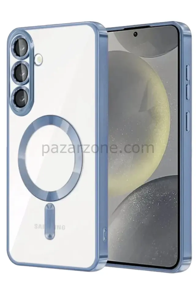 Newface Samsung Galaxy A57 5G Kross Magneticsafe Kapak - Sierra Blue
