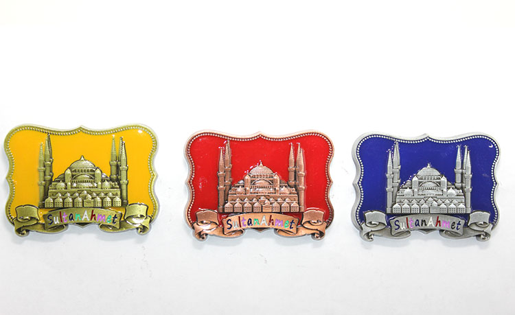 Yöresel Sultanahmet Magnet Kare Tasarım