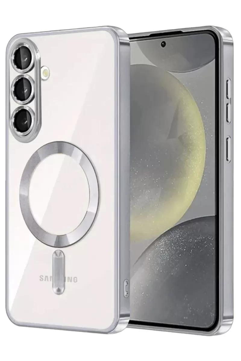 Newface Samsung Galaxy S25 FE Kross Magneticsafe Kapak - Titan Gri