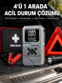 Araçlar İçin Akü Takviye Lastik Şişirme ve Powerbank Cihazı