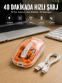 Sessiz Kablosuz USB Girişli Mouse Fare Yüksek Performanslı Yeni Nesil