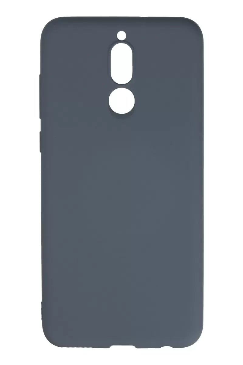 Newface Huawei Mate 10 Lite Kılıf Nano içi Kadife Silikon - Gri