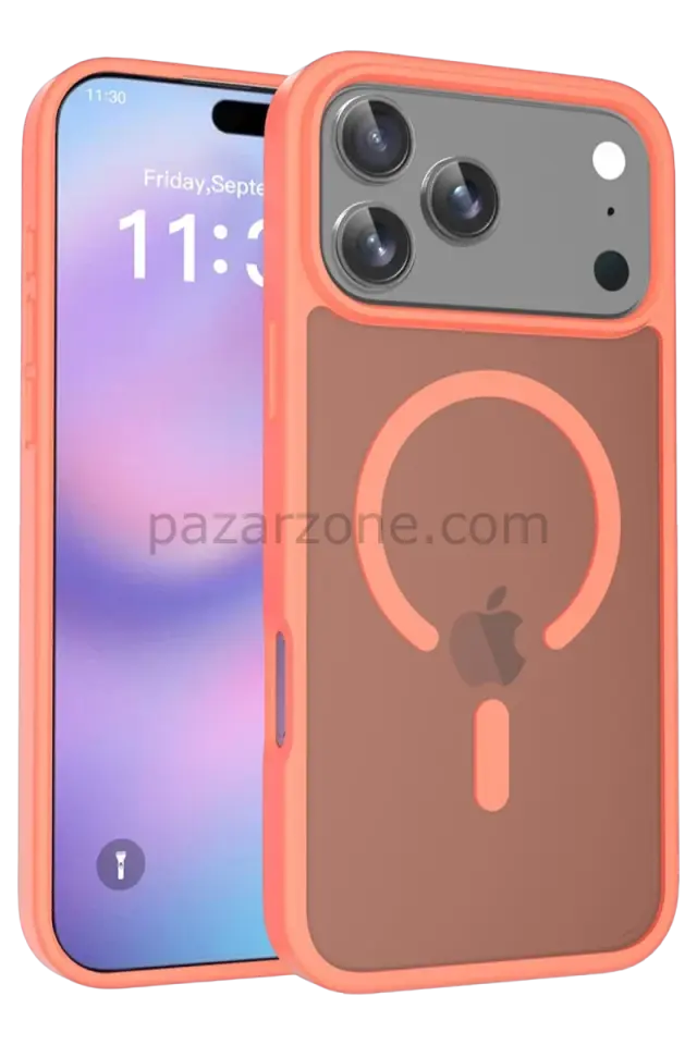 Joko Apple iPhone 17 Pro Jota Magsafe Kapak - Turuncu