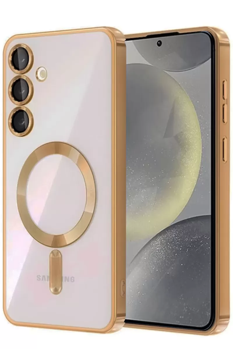 Newface Samsung Galaxy S25 FE Kross Magneticsafe Kapak - Çöl Titanyum