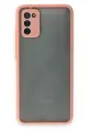 Newface Samsung Galaxy A02S Kılıf Montreal Silikon Kapak - Pembe