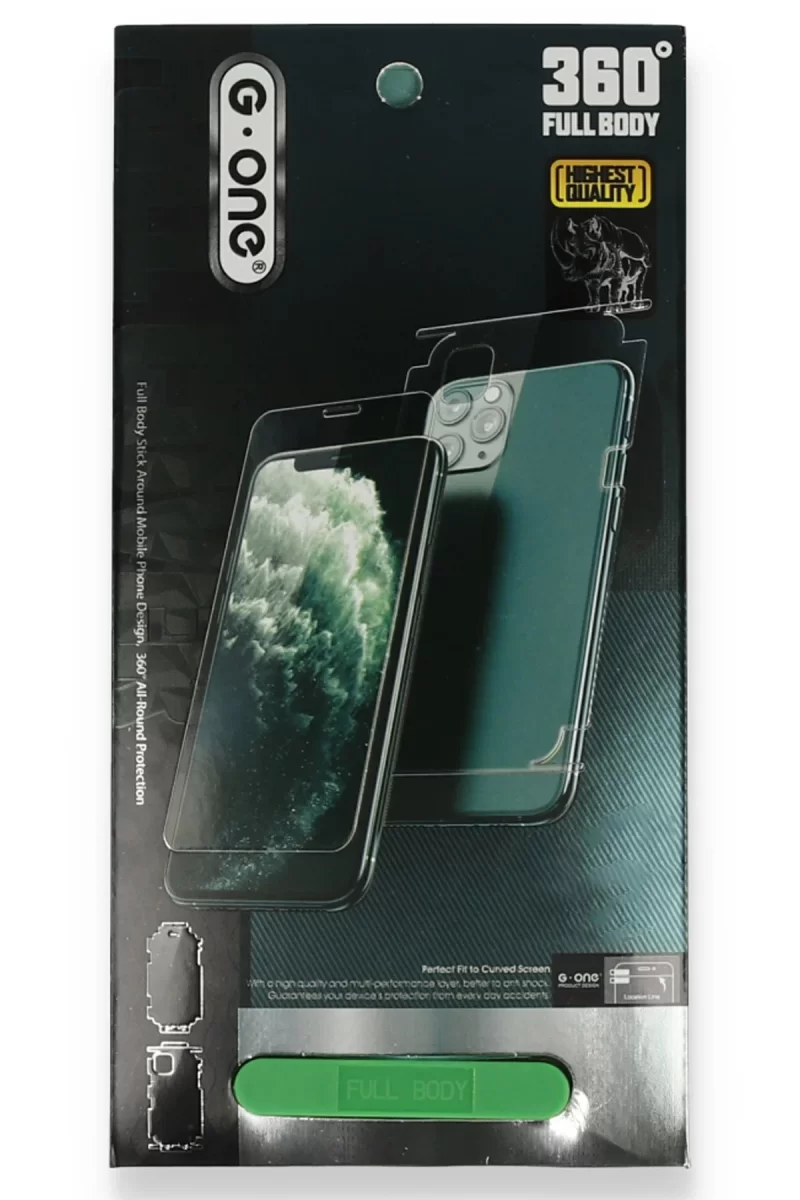 Newface Apple iPhone 11 360 Mat Full Body Arka Koruyucu