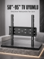TV Duvar Askı Aparatı 50-95 İnç Uyumlu Güvenli Sabit Montaj