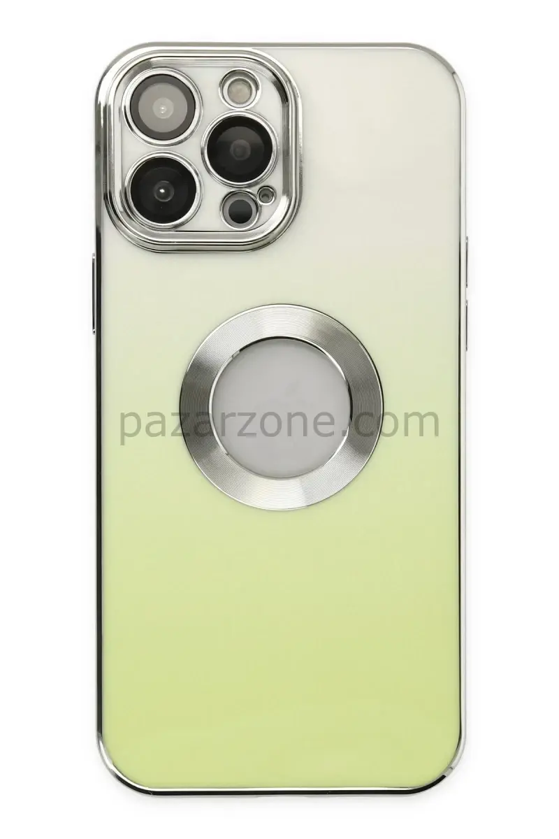 Newface Apple iPhone 13 Pro Max Kılıf Best Silikon - Yeşil