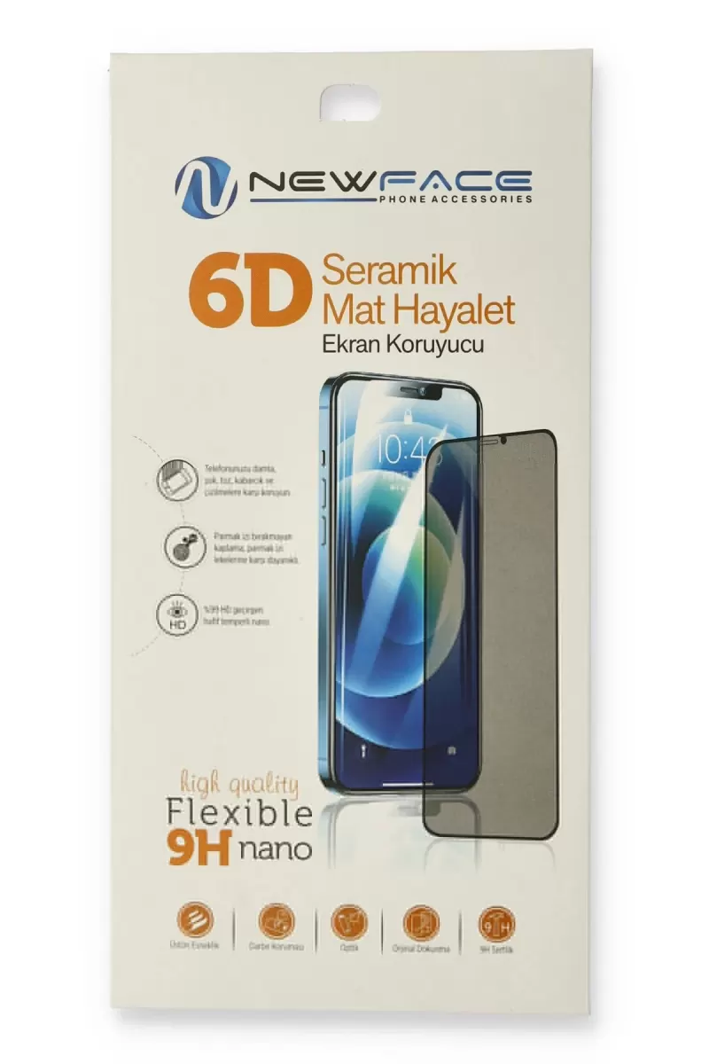 Newface Samsung Galaxy A32 6D Mat Seramik Hayalet Nano Ekran Koruyucu