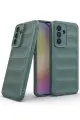 Newface Samsung Galaxy A26 Kılıf Optimum Silikon - Koyu Yeşil