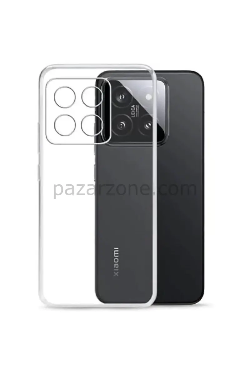Newface Xiaomi Mi 15 Kılıf Lüx Şeffaf Silikon