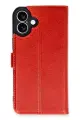 Newface Apple iPhone 16 Kılıf Trend S Plus Kapaklı Kılıf - Kırmızı