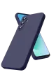 Newface Samsung Galaxy S25 FE Nano içi Kadife Silikon - Lacivert