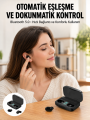 TWS Bluetooth Kulaklık 5.0 Bluetooth Bağlantılı Dokunmatik Kontrol Özelliği Yeni Nesil