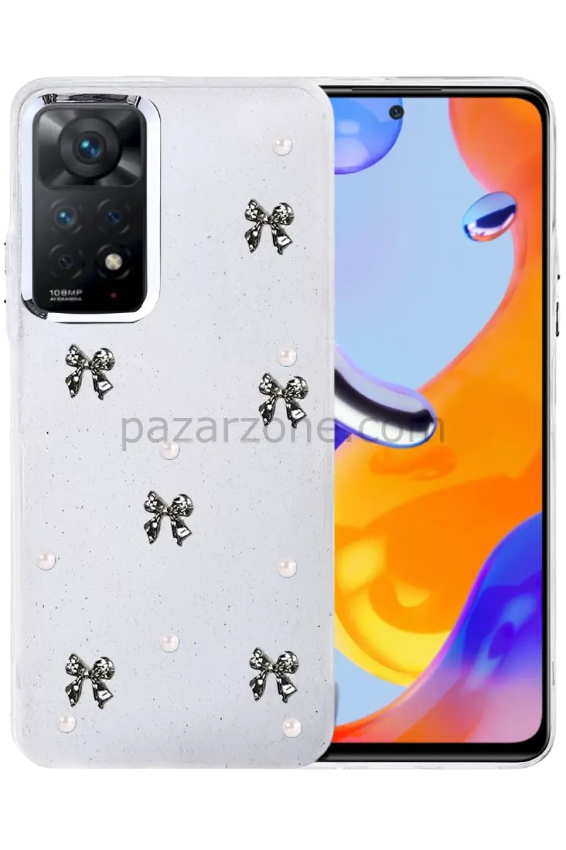 Newface Xiaomi Redmi Note 11 Pro Fiyonk Desenli Kapak - Desen 8