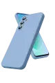 Newface Samsung Galaxy S25 FE Nano içi Kadife Silikon - Mavi