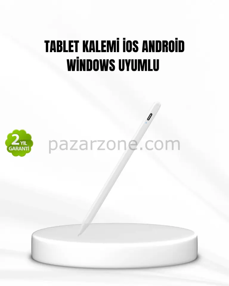 Akıllı Dokunmatik Kalem – Type-C Şarjlı, Manyetik, Apple Pencil Alternatifi Stylus Pen